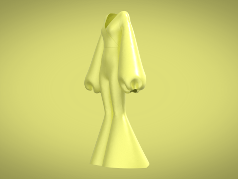 Fashion Dance Catsuit Modèle 3D