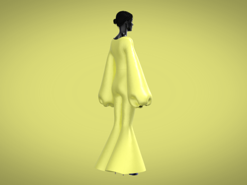 Fashion Dance Catsuit Modèle 3D
