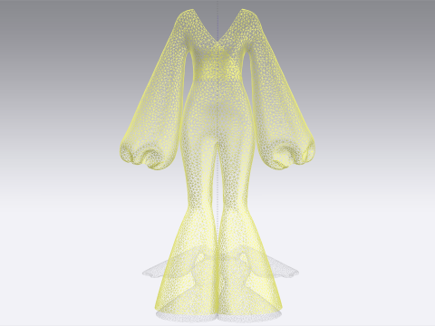 Fashion Dance Catsuit Modèle 3D