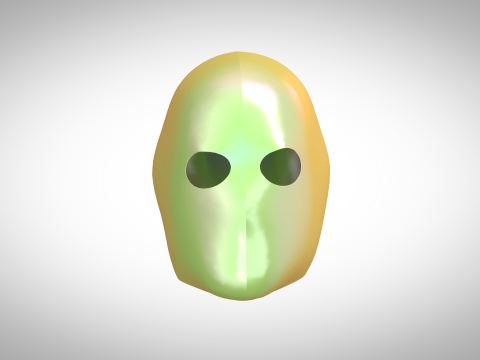 Full Face Mask 3D Model