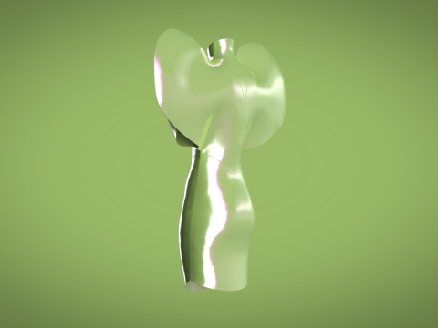 Ladies Heart Tops 3D 모델