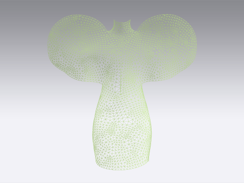 Ladies Heart Tops 3D 모델