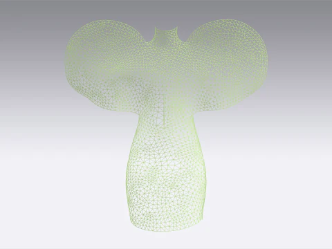 Ladies Heart Tops 3D Model