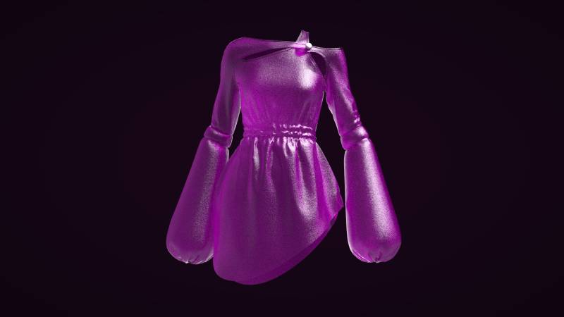 Girls Tube Dress Modello 3D .c4d .max .obj .3ds .fbx .stl .blend 