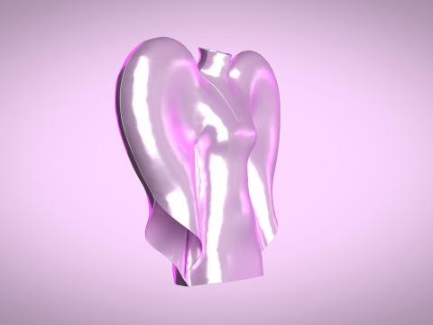 Heart Dress Model 3D