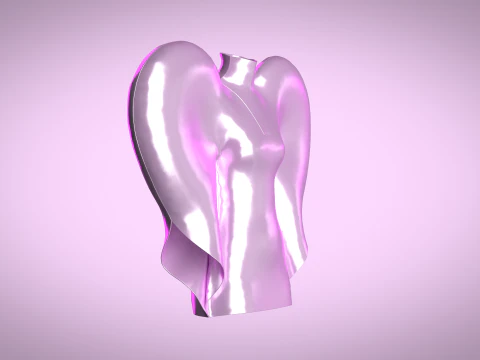 Heart Dress 3D Model