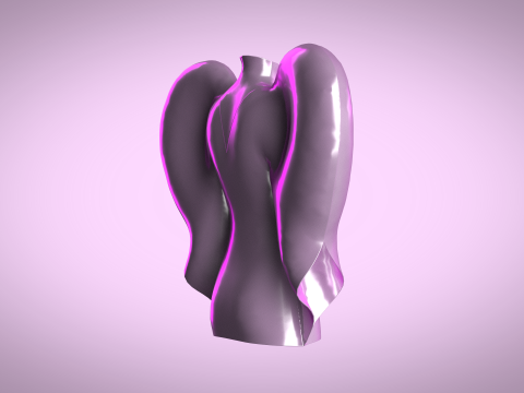 Heart Dress Model 3D