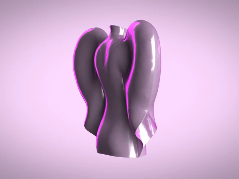 Heart Dress 3D Model
