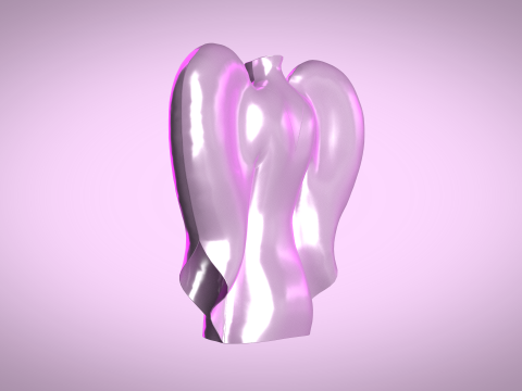 Heart Dress Model 3D
