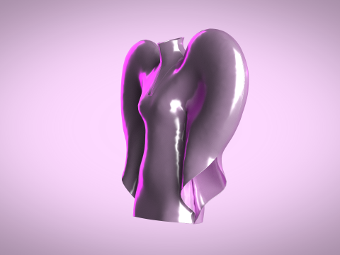 Heart Dress Model 3D
