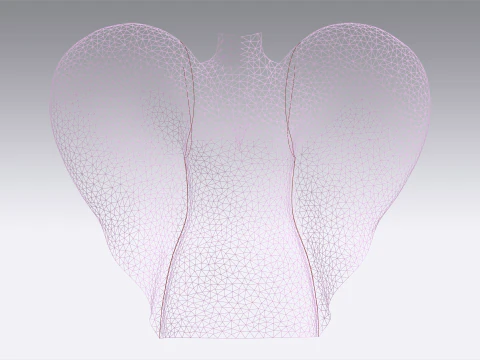 Heart Dress 3D Model