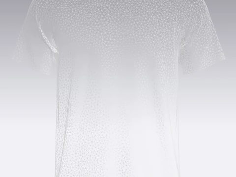 Regular Basic T-Shirt 3D Model