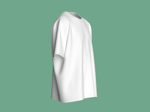 Blank Tshirt - Aaron White 3D Model