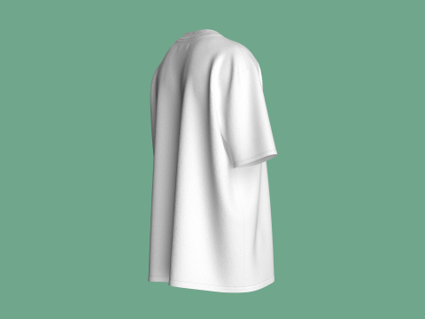 Blank Tshirt - Aaron White 3D Model