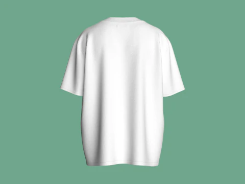 Blank Tshirt - Aaron White 3D Model