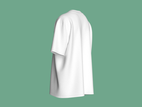 Blank Tshirt - Aaron White 3D Model