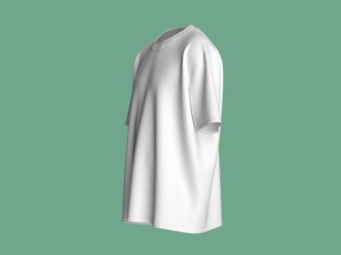 Blank Tshirt - Aaron White 3D Model