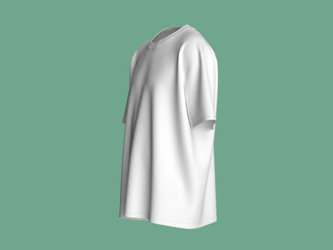Blank Tshirt - Aaron White 3D Model
