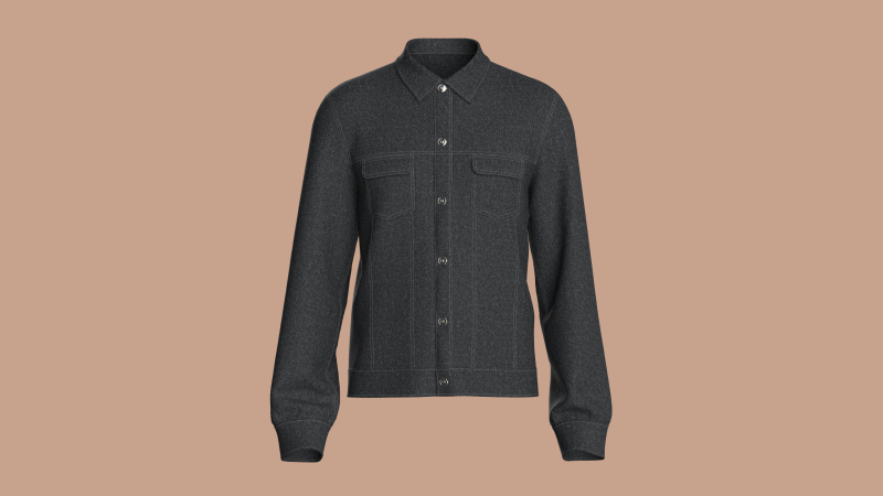 Denim Jacket Model 3D .c4d .max .obj .3ds .fbx .stl .blend 
