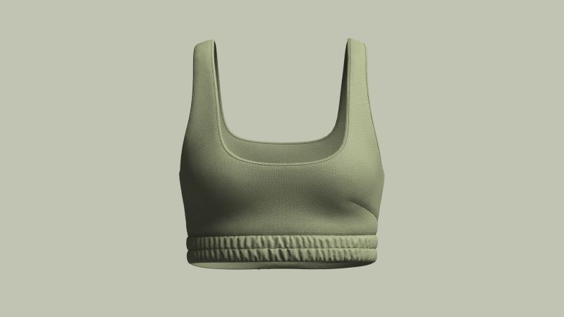 Girls Bralette Tops Model 3D .c4d .max .obj .3ds .fbx .stl .blend