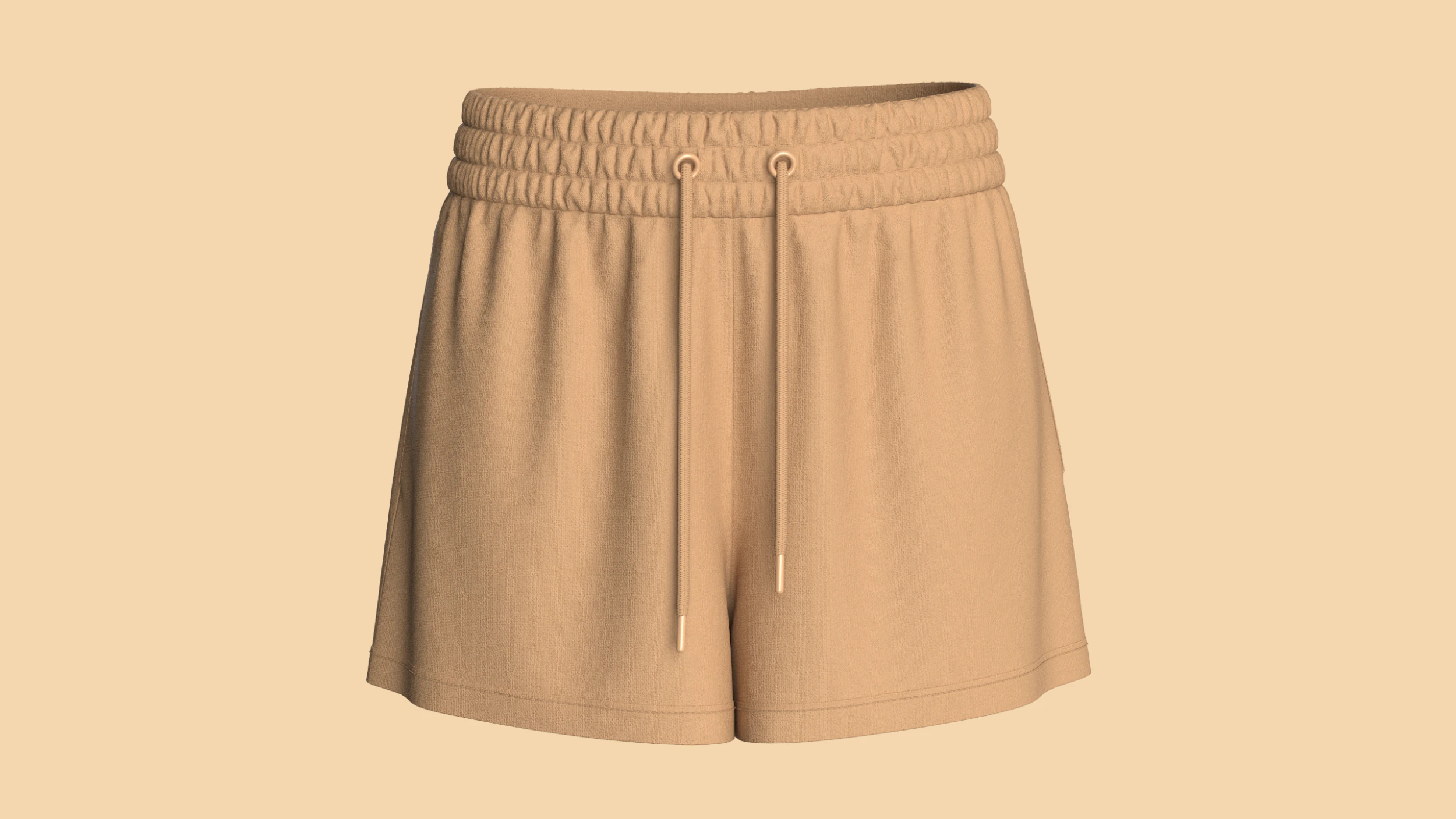 Girls Shorts Pant 3D Model .c4d .max .obj .3ds .fbx .stl .blend 