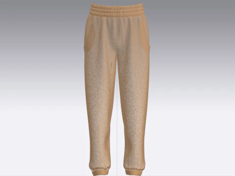 Girls Sweat Pant 3D Model