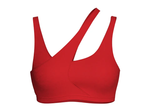 Спортивний бюстгальтер для дівчат з вирізом 3D Модель