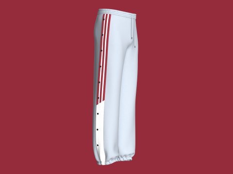 Men Sports Pant Model 3D