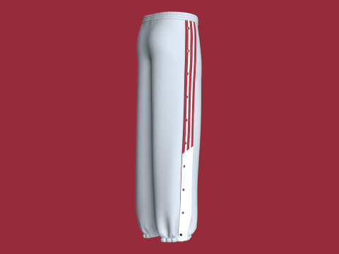Men Sports Pant Model 3D