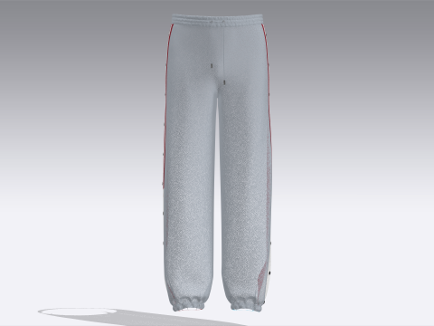 Men Sports Pant Model 3D