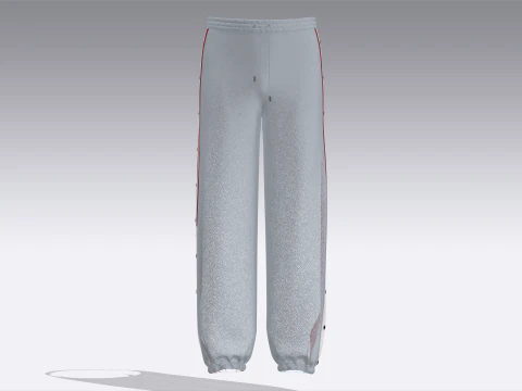 Men Sports Pant 3D Model