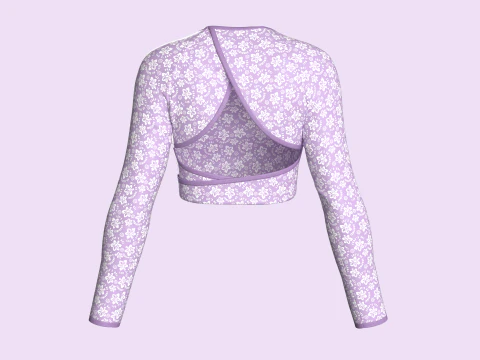 Ladies Active Tops 3D Model
