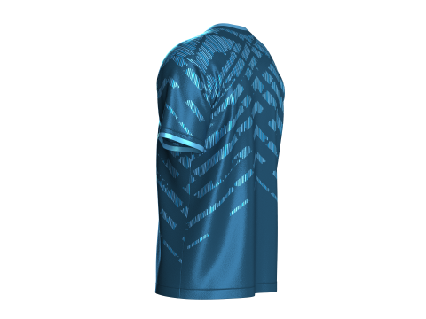 Soccer Blue Jersey-Away Kit 3D Модель