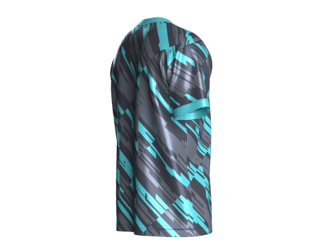 Soccer Printed Sports Jersey-Home Kit 3D Модель