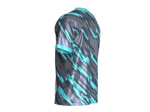 Soccer Printed Sports Jersey-Home Kit 3D Модель