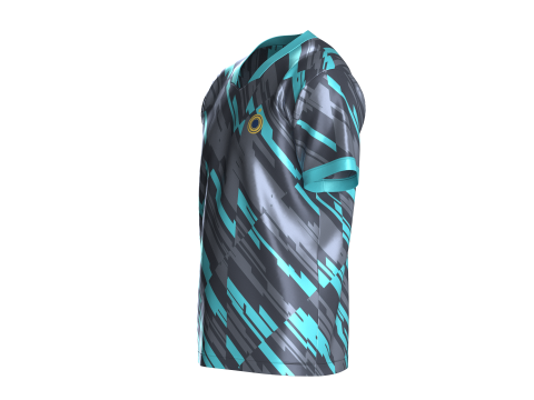Soccer Printed Sports Jersey-Home Kit 3D Модель