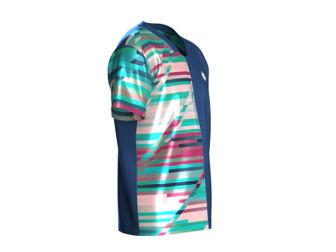 Soccer Printed Sports Jersey-Third Kit 3D Model