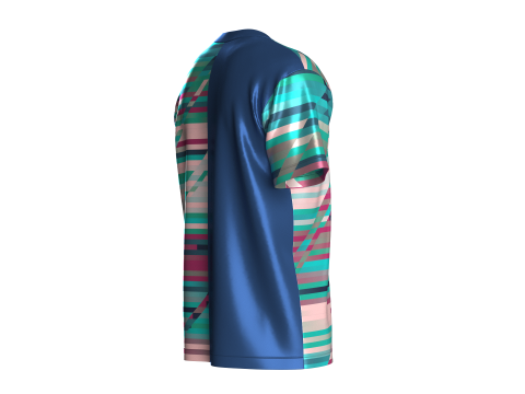 Soccer Printed Sports Jersey-Third Kit Modelo 3D