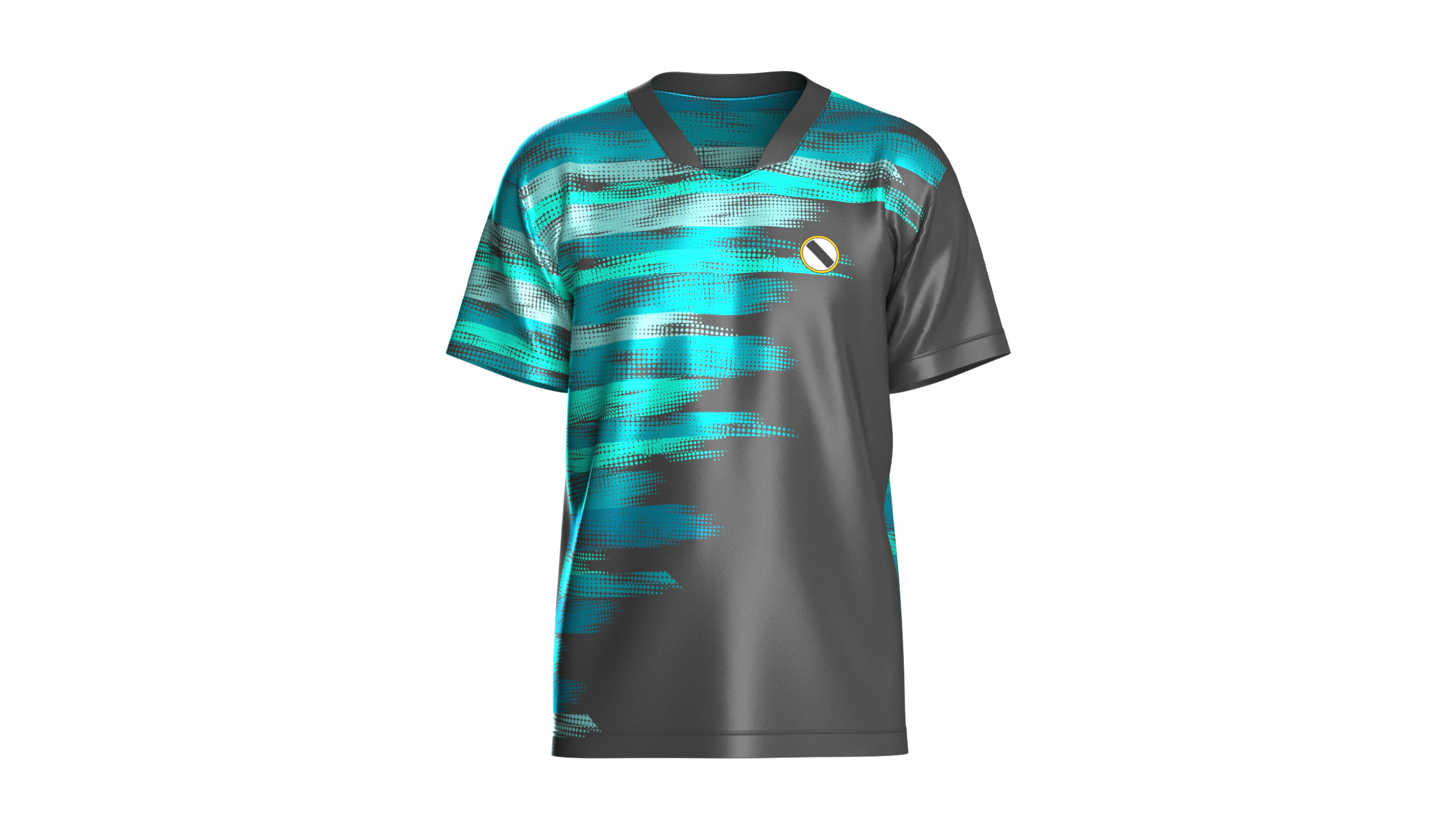 Soccer Printed Sports Jersey-Third Kit V2 3D Model .c4d .max .obj .3ds .fbx .stl .blend 