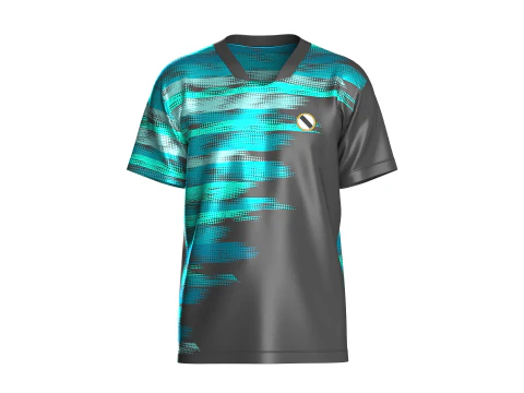 Soccer Printed Sports Jersey-Third Kit V2 3D Model