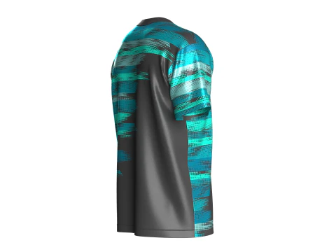 Soccer Printed Sports Jersey-Third Kit V2 3D Model