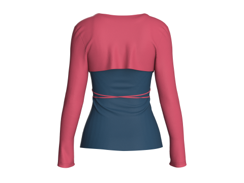 Girls Comfyparty Tops 3D Модель