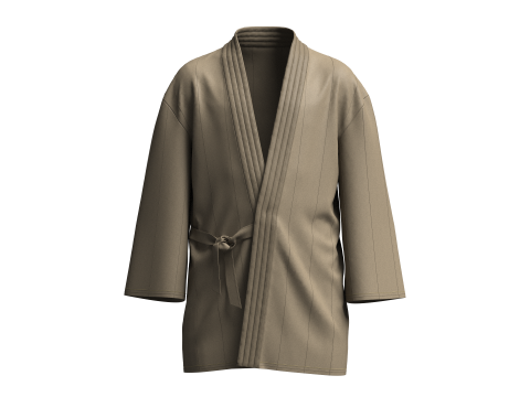 Kids Noragi Jacket 3D Модель