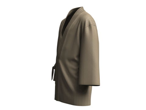 Kids Noragi Jacket 3D Model