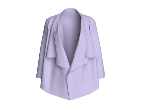 Women Cardigan 3D 模型