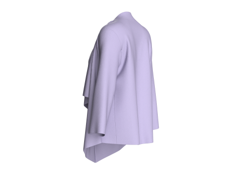 Women Cardigan 3Dモデル