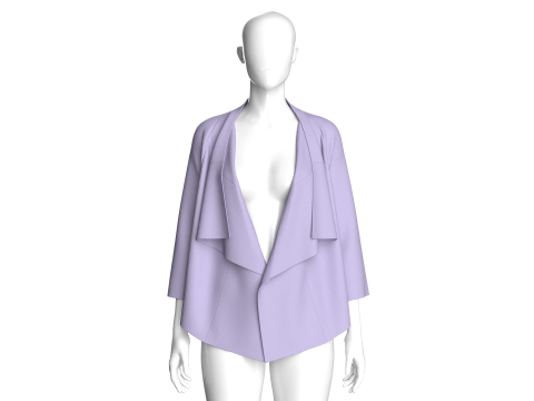 Women Cardigan 3Dモデル