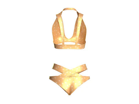 Girls Bikini - Summer Print 3D Model