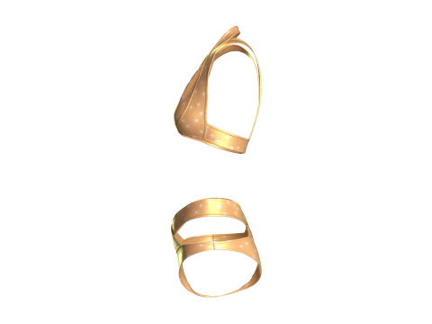 Girls Bikini - Summer Print 3D Model