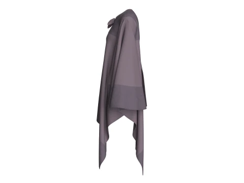 Girls Cape Dress V8 3D Model